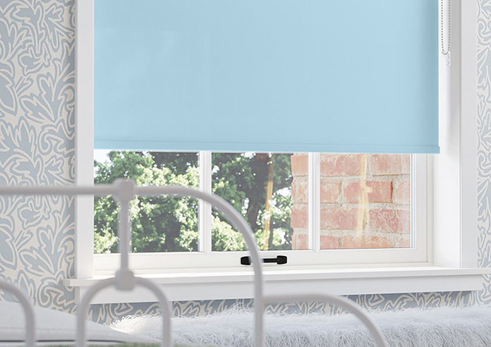 Trapani, Baby Blue - Roller Blind - Image 5